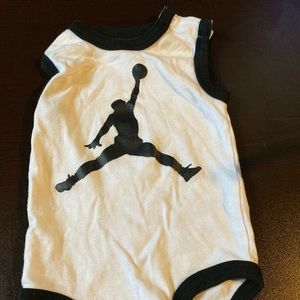 0 to 6 month Jordan onesie